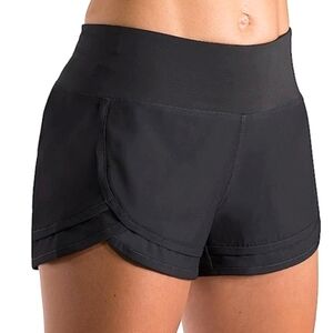 Amazon Athlarel Black Lined Running Shorts Size XS